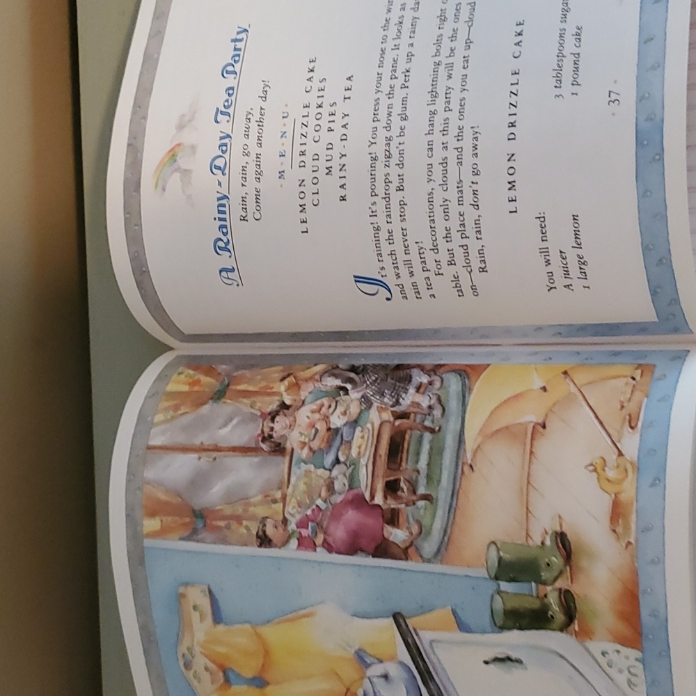 1993, The Tea Party Book - Hardcover with Dust Jacket - Picture 12 of 12